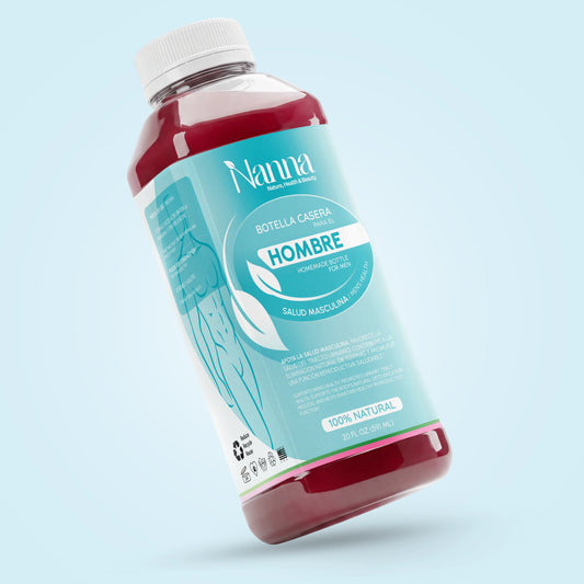 BOTELLA CASERA PARA EL HOMBRE